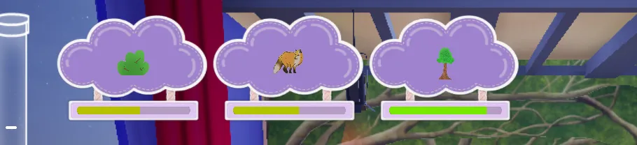 Multiple tasks displayed on screen